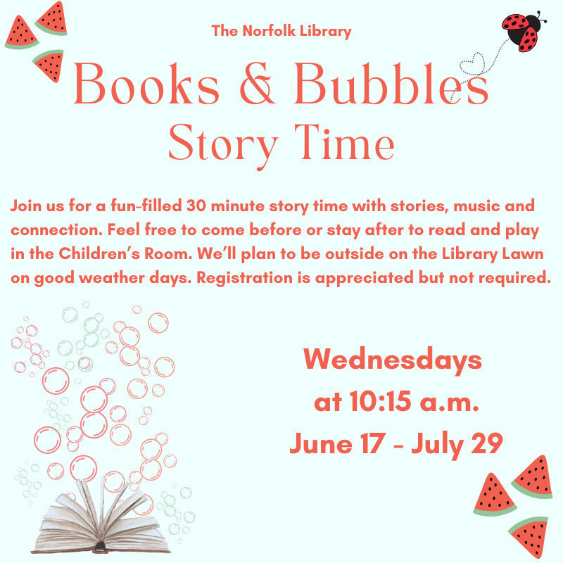 Books & Bubbles - June thru July 2026 (800 x 800 px)
