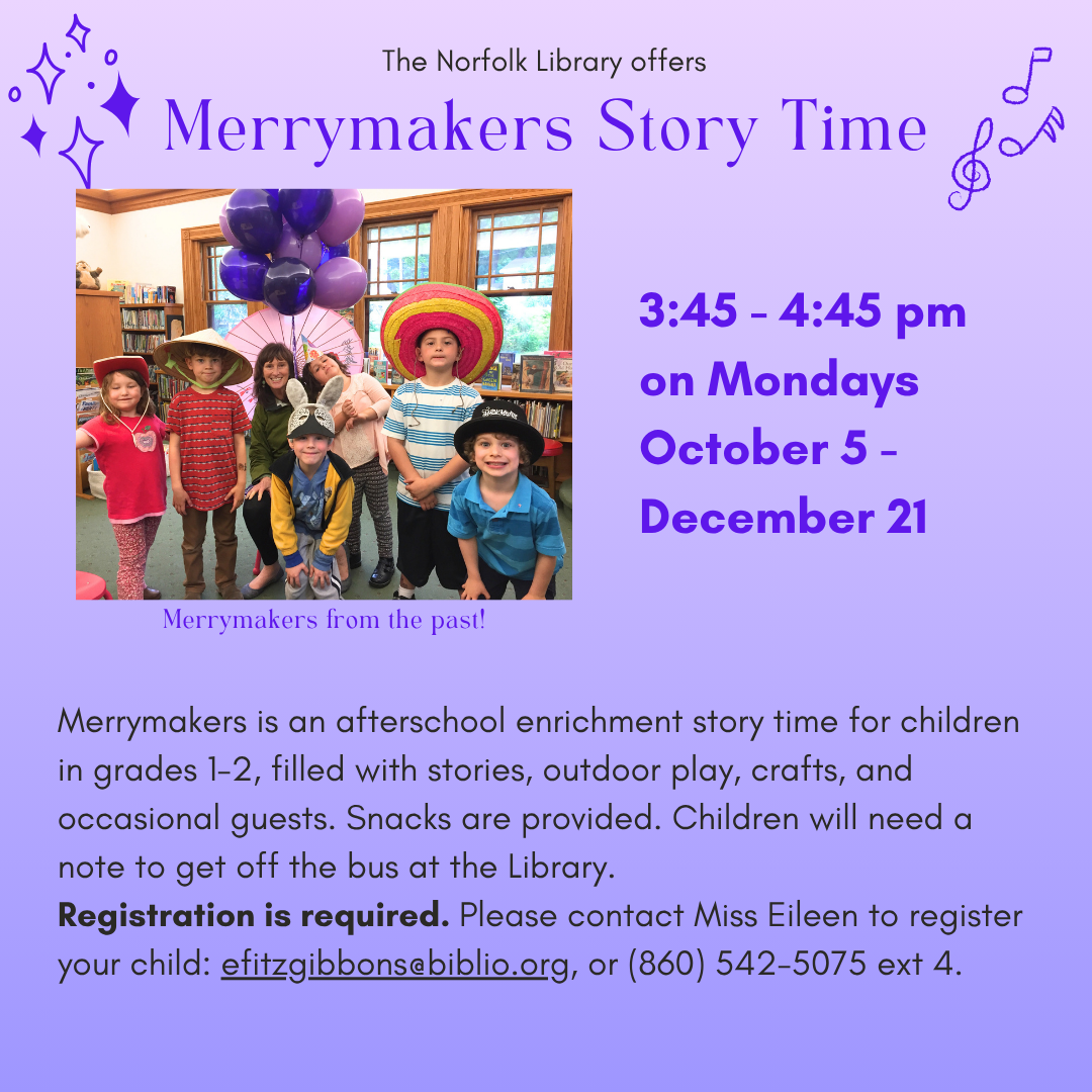 Merrymakers storytime (Instagram Post)